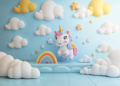 High-Quality Unicorn Backdrops for Toddler Photos