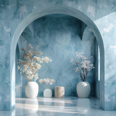Blue Boho Backdrops for Model & Maternity Shoots