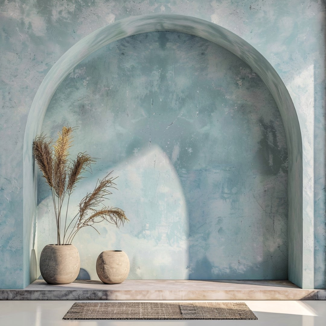Elegant Blue Boho Backdrops for Stunning Photography