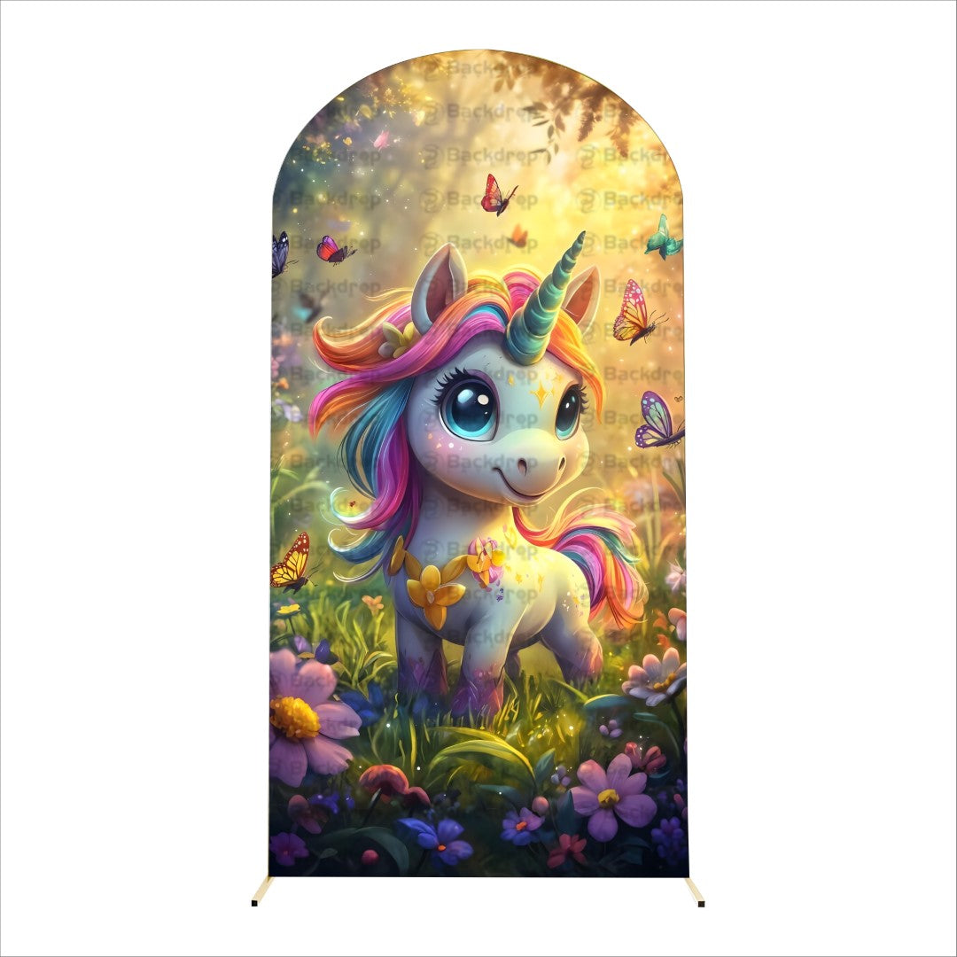 Beautifull Unicorn Arch Backdrop – Perfect for Parties & Photos