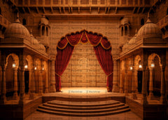Janmashtami Palace Theme Photography Backdrop