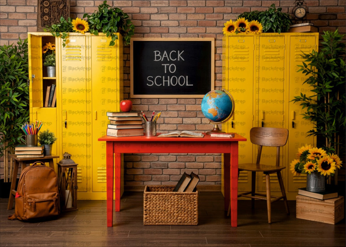 Back to School Backdrop