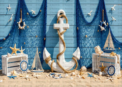 Marine Style Kids Backdrop