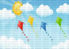 Makar Sankranti Kids Backdrop