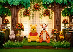 Winnie the Pooh Party Backdrop