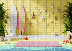 Wave & Wander – Beach Scene Photography Backdrop