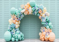 Pastel Dreams – Balloon Arch Photography Backdrop