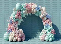 Pastel Paradise – Balloon Arch Kids Party Backdrop