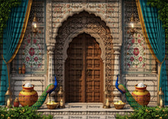 Krishna Janmashtami Celebration Backdrop