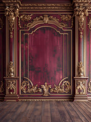 Slay in Style with This Deep Burgundy Glam Backdrop