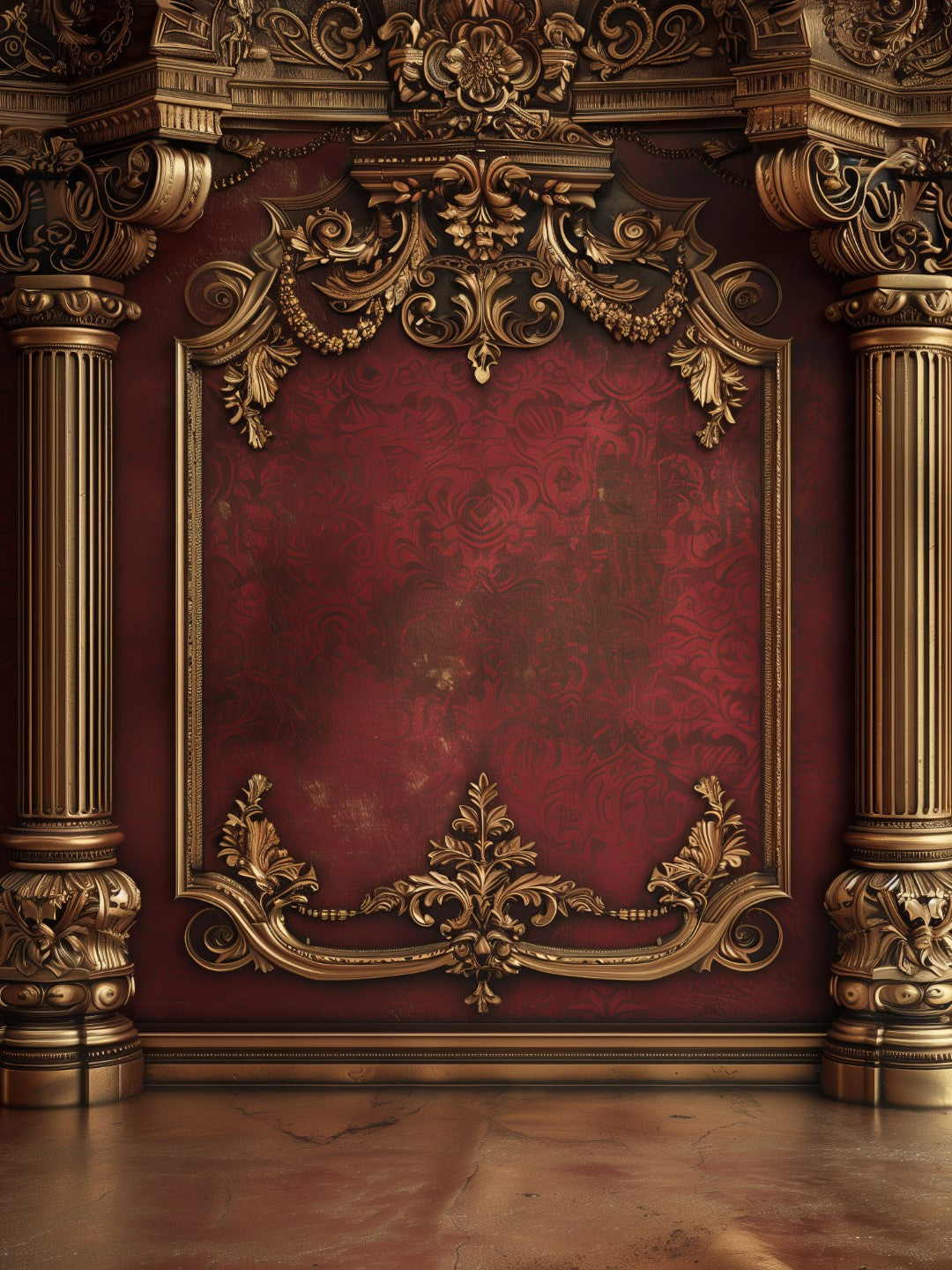 The Ultimate Burgundy Beauty Room Wall for Modern Makeup Artists