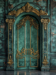 Emerald Dream Wall Backdrop for Professional Makeup Studios