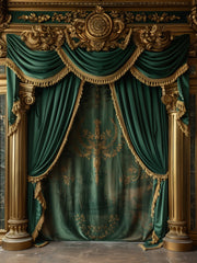 Studio-Grade Emerald Green Backdrop