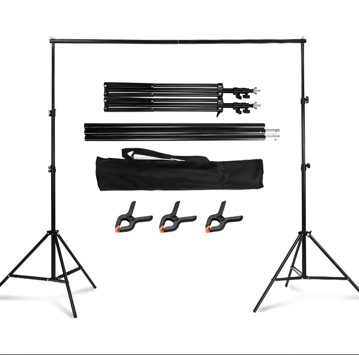 9X9FT PREMIUM BACKDROP STAND FOR BACKDROPS