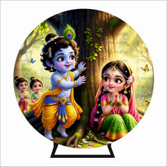 Krishna Baby Decor Backdrop
