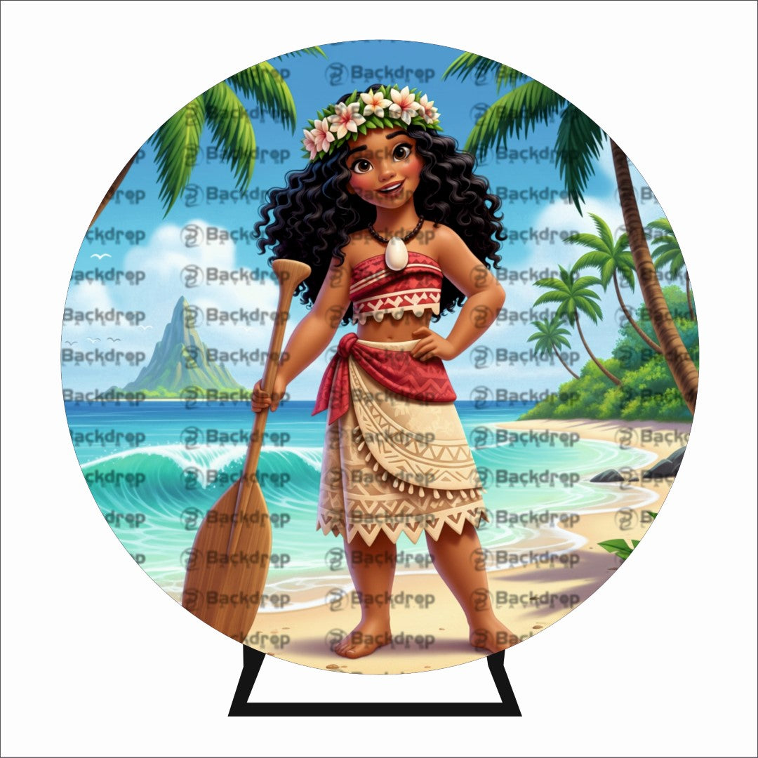 Moana Theme Backdrop For Decor