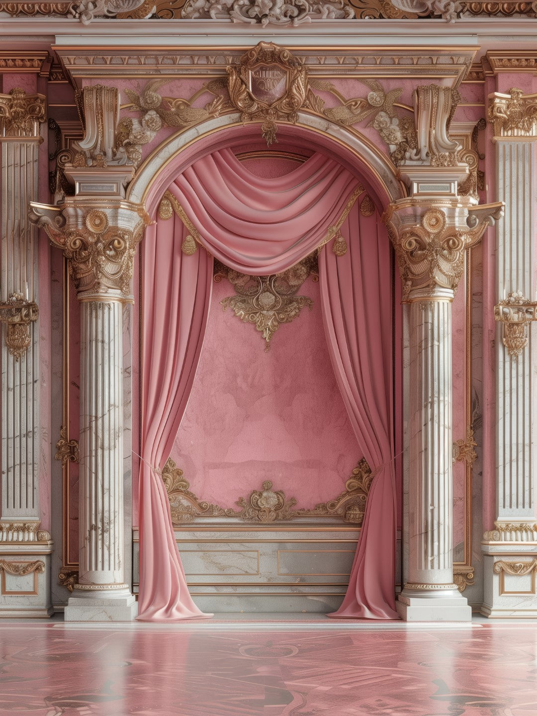 Soft Pink Backdrop for a Luxurious Shoot – Backdrop Layers