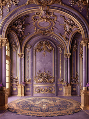 Premium Quality Purple Backdrops for Fashion Models