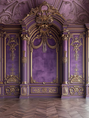 The Perfect Purple Backdrop for Model Shoots