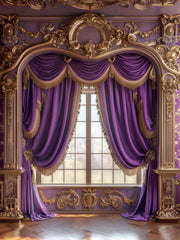Modern Purple Photography Background